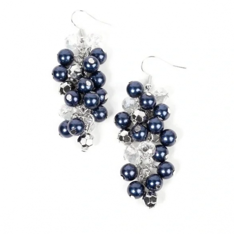 Pursuing Perfection - Blue Earrings